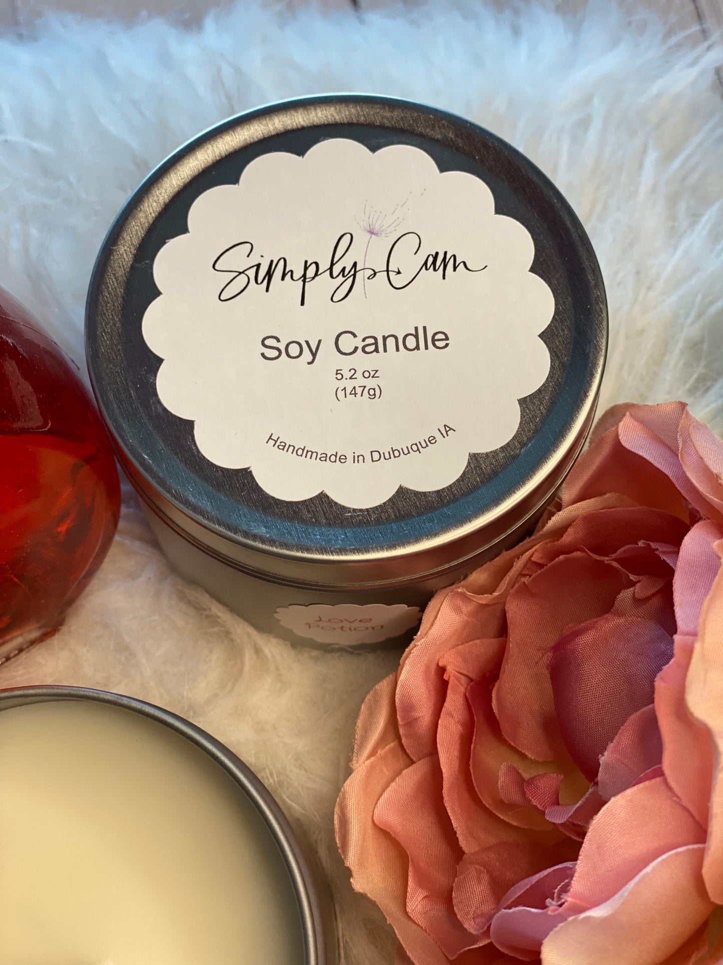 Tin Candle: Cherry Blossom